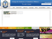 Tablet Screenshot of caucruz.com.bo